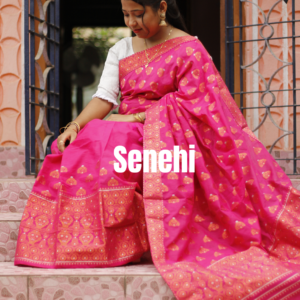 Pat Cotton Heavy Design Sador Mekhela set