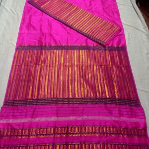 Pure Pat Bocket design heavy blouse pis Sador Mekhela set