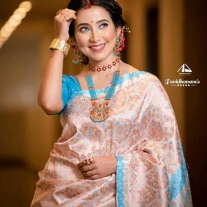 Heavy mix pat bridal collection sador mekhela set