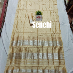 High quality mix pat sador mekhela set