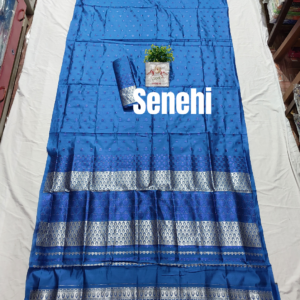 High quality mix pat sador mekhela set