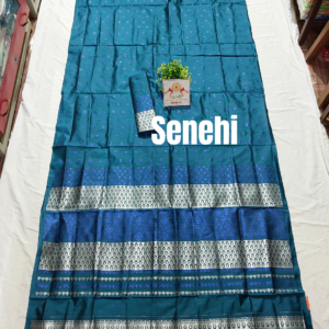 High quality mix pat sador mekhela set