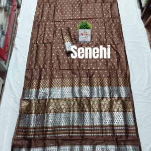 High quality mix pat sador mekhela set