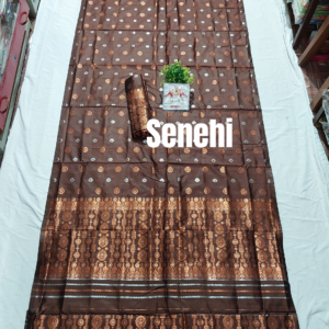 High quality mix pat sador mekhela set