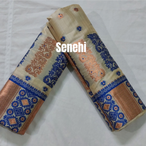 Assamese mix pat sador mekhela set
