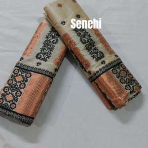 Assamese mix pat sador mekhela set