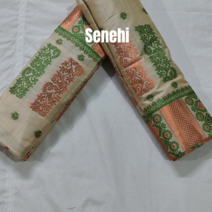 Assamese mix pat sador mekhela set