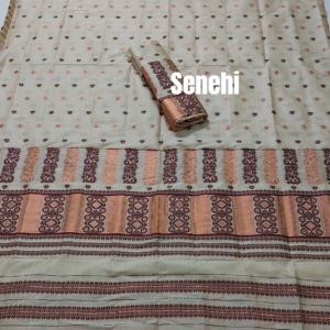 Assamese mix pat sador mekhela set