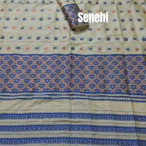 Assamese mix pat sador mekhela set