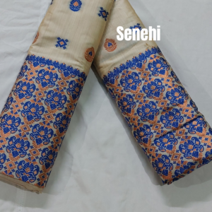 Assamese mix pat sador mekhela set