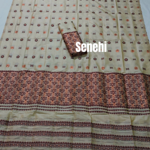 Assamese mix pat sador mekhela set