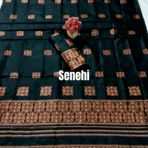Assamese mix pat sador mekhela set