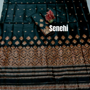 Assamese mix pat sador mekhela set