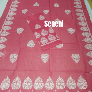 Pure cotton Fabric work sador mekhela set