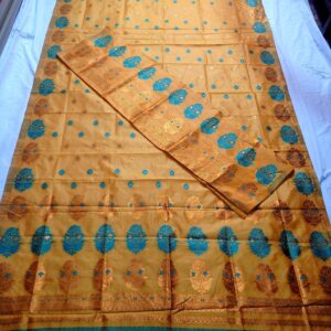 Assamese dry Toss Sador mekhela set with Bp