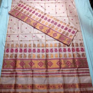 Assamese dry Toss Sador mekhela set with Bp