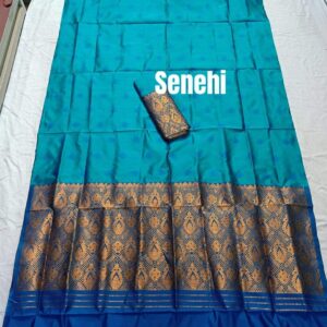 Assamese mix pat sador mekhela set
