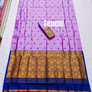 Assamese mix pat sador mekhela set