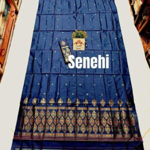 Assamese mix pat sador mekhela set