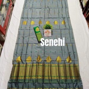 Assamese mix pat sador mekhela set