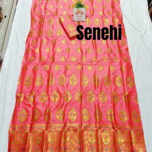 Assamese mix pat sador mekhela set