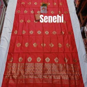 Assamese mix pat sador mekhela set