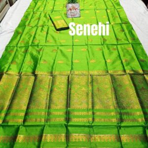 Assamese mix pat sador mekhela set