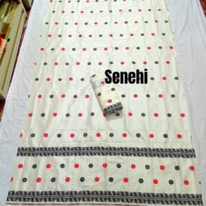 Assamese mix pat sador mekhela set