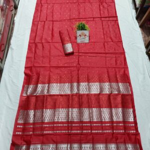 High quality mix pat sador mekhela set