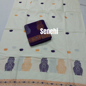 Assamese pure handmade podmini cador mekhela set by senehi wholesale