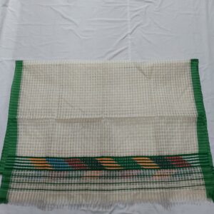 Assamese Kesapat Green Pari Single Sador