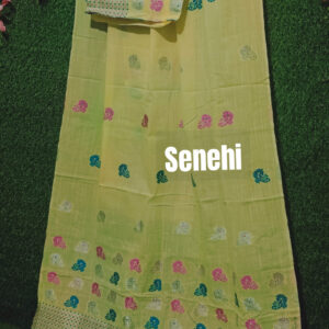 Assamese Kesapat Cotton Bua Handmade Sador Mekhela – Elegant Handloom from Assam