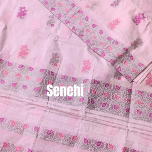 Assamese Kesapat Cotton Bua Handmade Sador Mekhela – Elegant Handloom from Assam