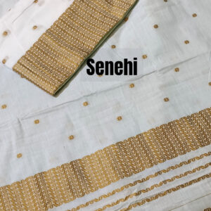 Assamese Kesapat Cotton Bua Handmade Sador Mekhela – Elegant Handloom from Assam