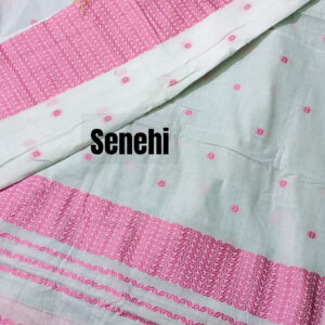 Assamese Kesapat Cotton Bua Handmade Sador Mekhela – Elegant Handloom from Assam