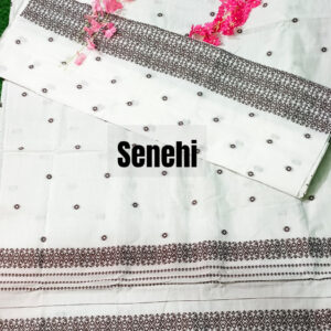Assamese Kesapat Cotton Bua Handmade Sador Mekhela – Elegant Handloom from Assam