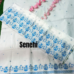Assamese Kesapat Cotton Bua Handmade Sador Mekhela – Elegant Handloom from Assam
