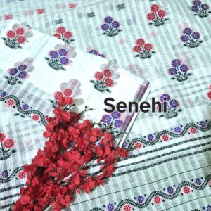 Assamese Traditional Sador Mekhela – Authentic Handloom Mekhela Chador from Assam