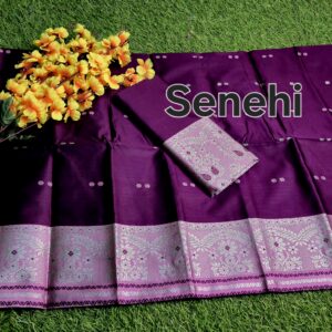 Assamese Mix Pat Riha Set – Elegant Traditional Wear from Assam