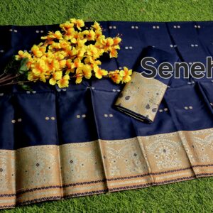 Assamese Mix Pat Riha Set – Elegant Traditional Wear from Assam