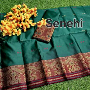 Assamese Mix Pat Riha Set – Elegant Traditional Wear from Assam