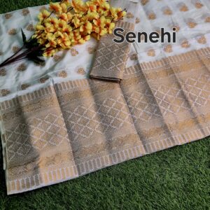 Assamese Semi Pat Bridal Sador Mekhela (Main Set) – Timeless Bridal Elegance
