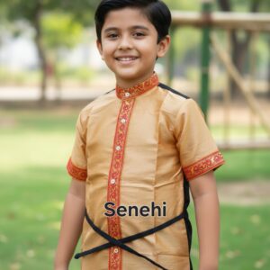 Assamese Traditional Dhuliya Shirt