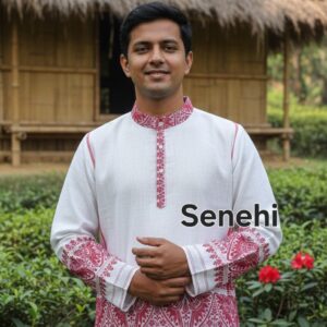 Assamese Traditional Gamusa Shirt full