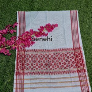 Assamese single Side phool Handmade Gamusa
