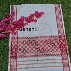 Assamese Handmade Gamusa Single side phool