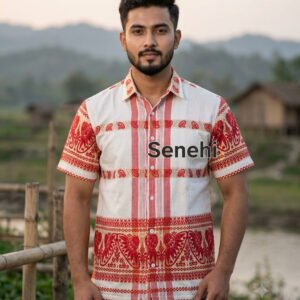 Traditional Men’s Shirt – Classic Ethnic Shirt for Men | Stylish Cultural & Festive Wear