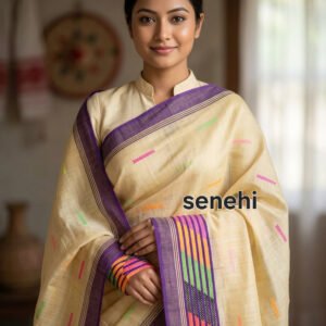 Traditional Assamese Single Sador / Chador – Elegant Ethnic Wear | Assamese Traditional Dress for Women & Girls