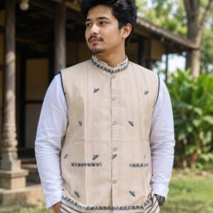 Traditional Men’s Coat – Classic Ethnic Wear Jacket | Elegant Heritage Style for Men