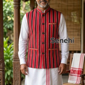 Traditional Men’s Coat – Classic Ethnic Wear Jacket  Elegant Heritage Style for Men